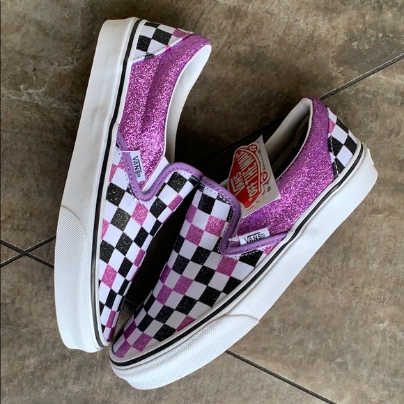 VANS CLASSIC SLIP ON GLITTER CHECKERBOARD WMNS - Picture 16 of 16